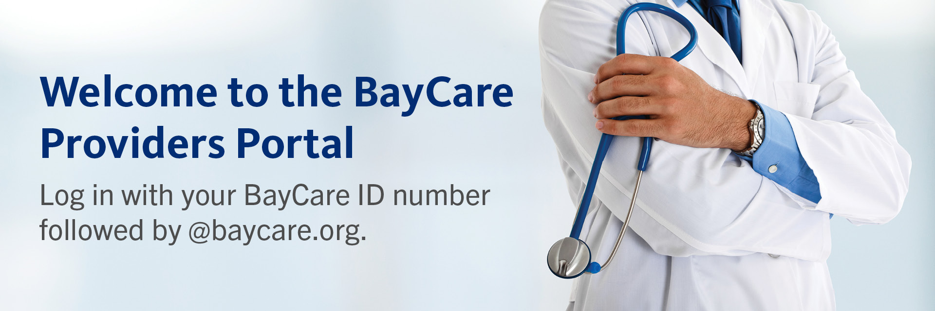 Welcome to the New BayCare Providers Portal
